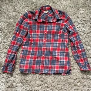 LL Bean flannel